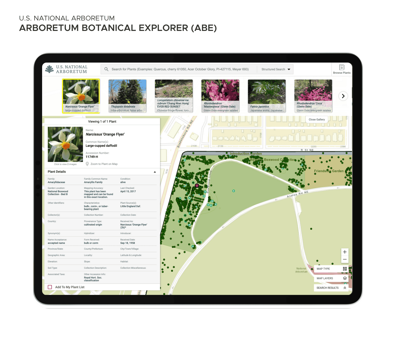 US National Arboretum Explorer