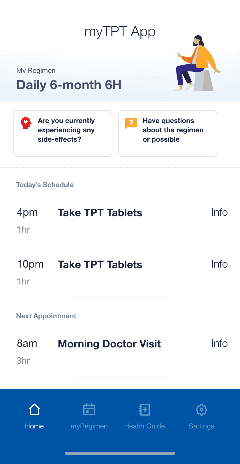 MyTBT home screen in Burmese